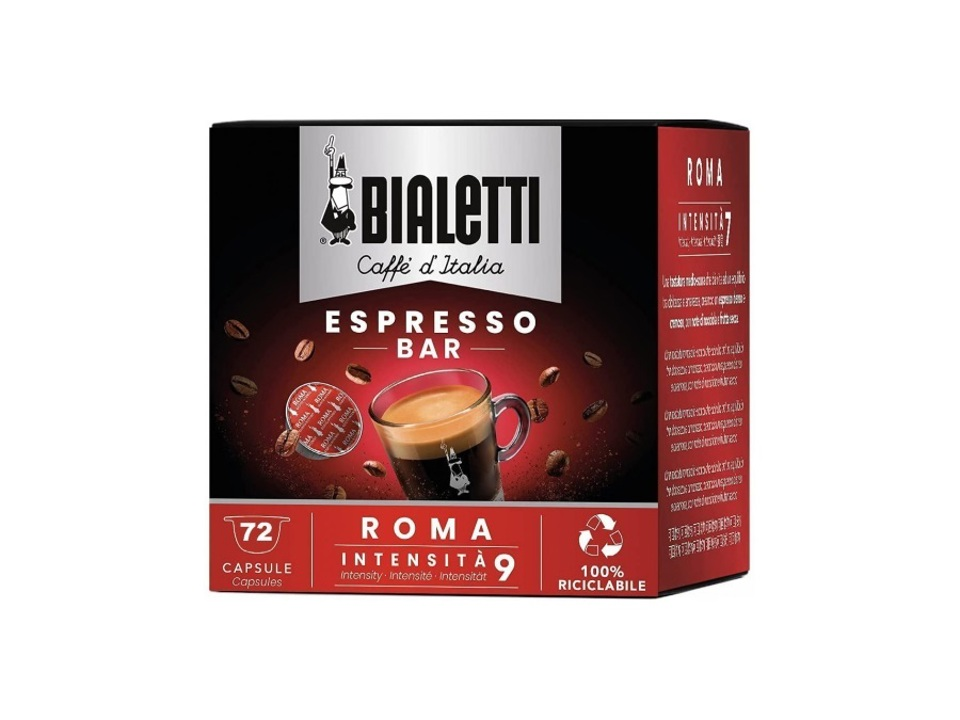 Bialetti Espresso Bar Roma - Capsule 72pz