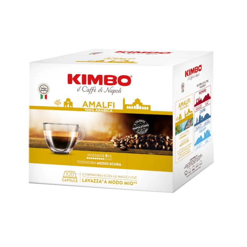 Kimbo Amalfi 100% Arabica - Capsule Compatibili A Modo Mio 100pz