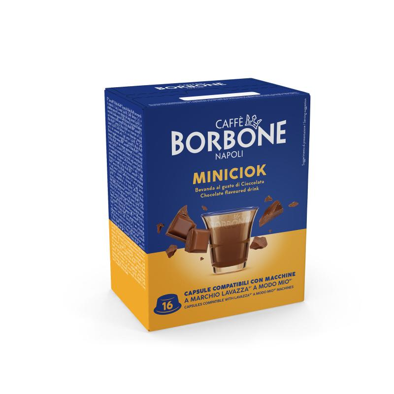 Caffè Borbone Miniciok - Capsule Compatibili A Modo Mio 16pz