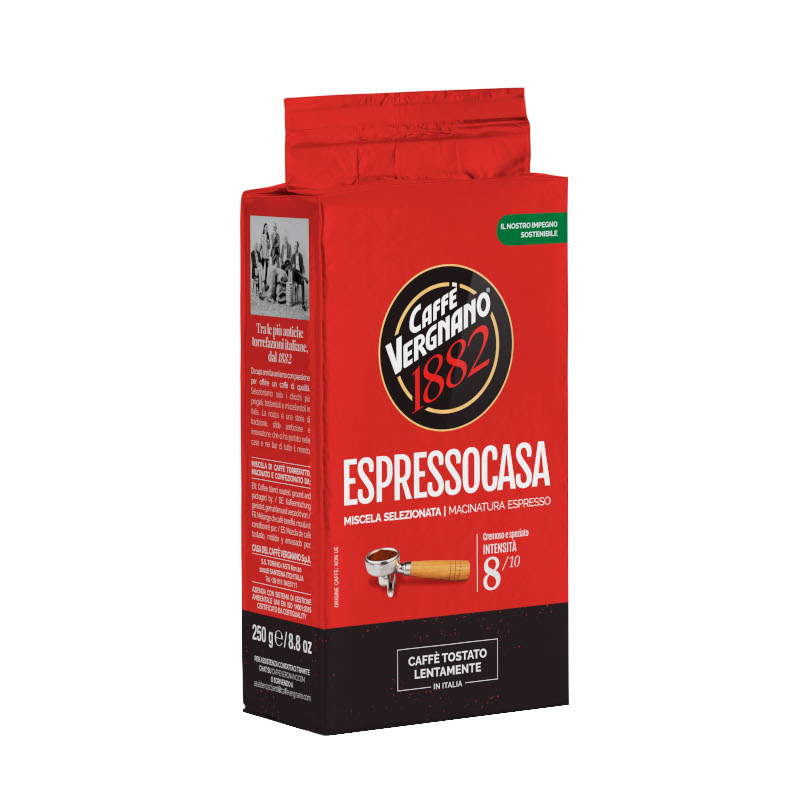 Caffè Vergnano 1882 - Espressocasa Macinato 250g