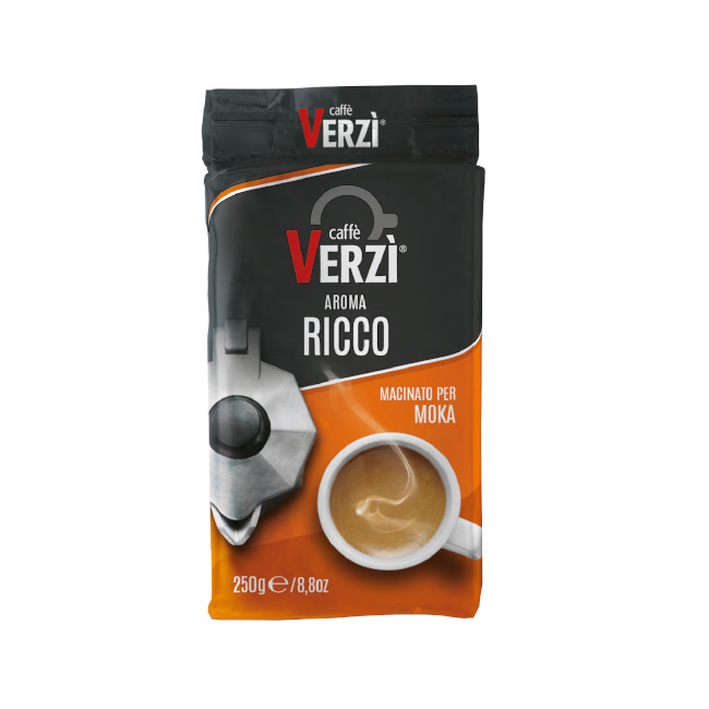 Caffè Verzì - Aroma Ricco Macinato per Moka 250g