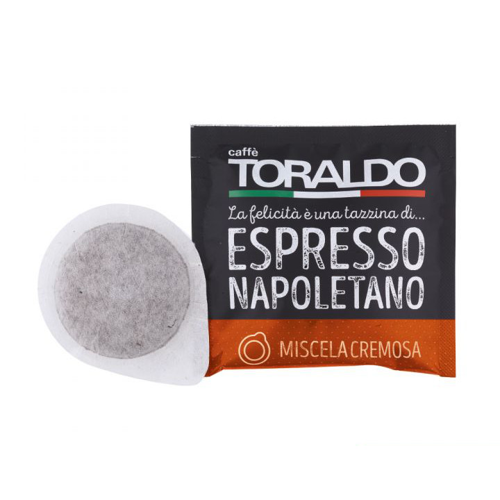 Caffè Toraldo Miscela Cremosa - Cialde Espresso Napoletano 150pz