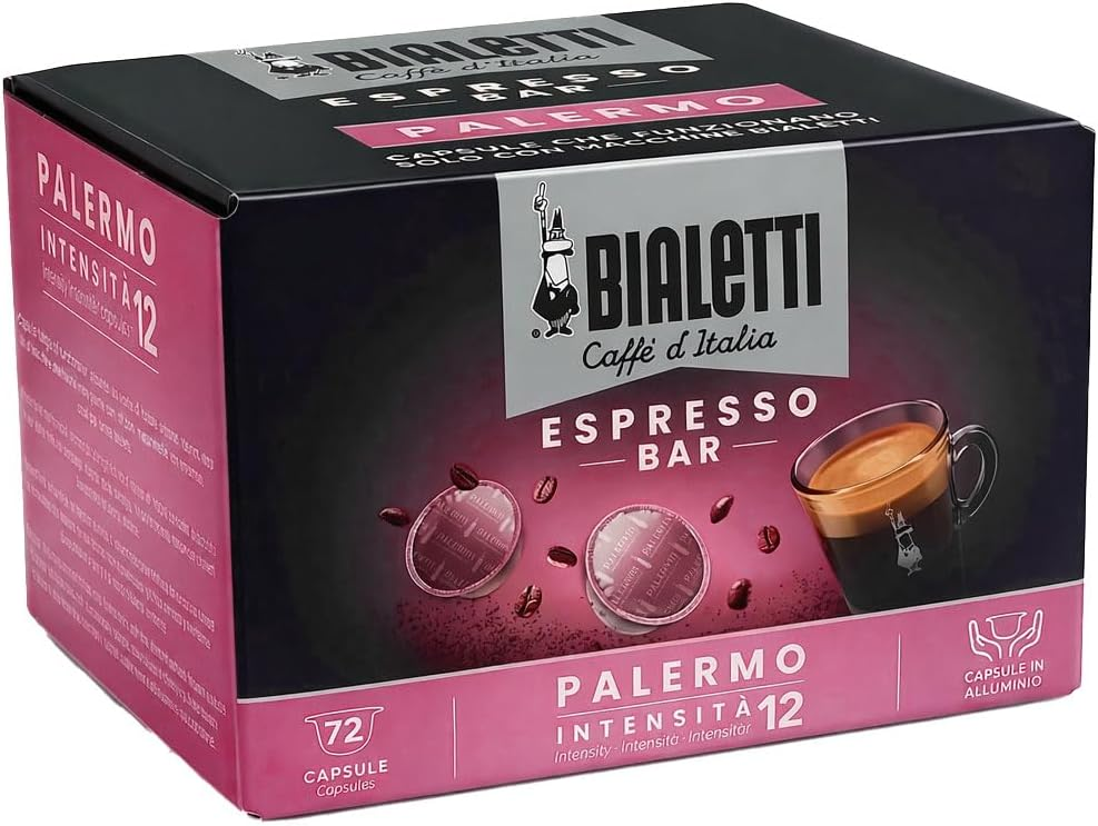 Bialetti Espresso Bar Palermo - Capsule 72pz