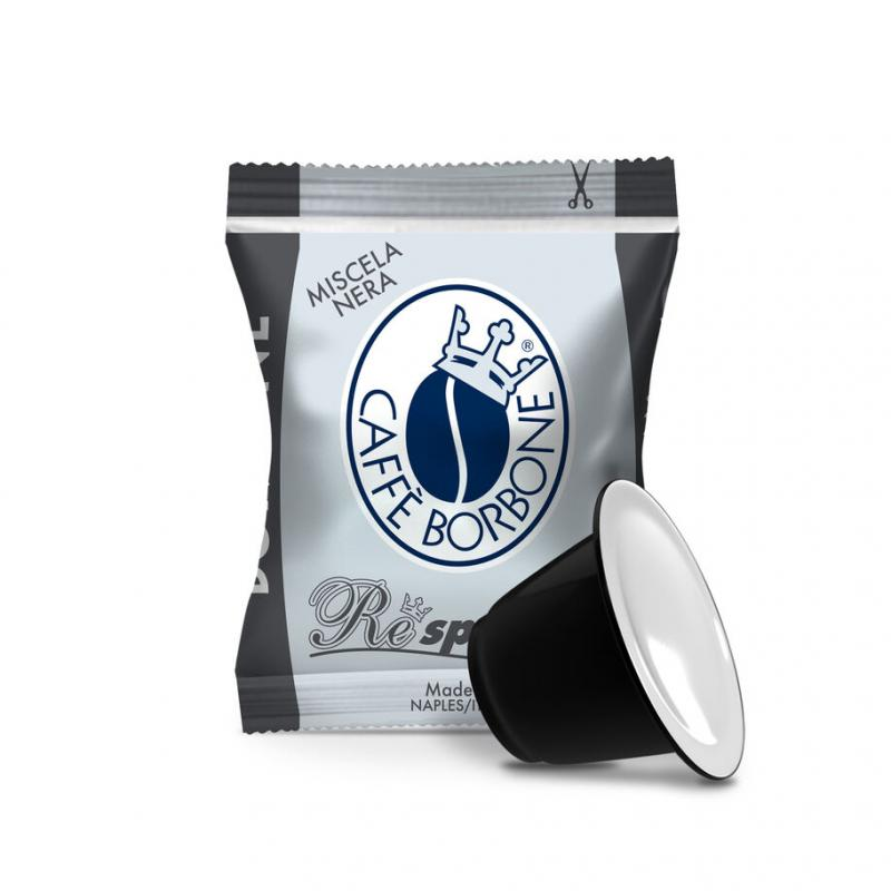 Caffè Borbone Miscela Nera - 100 capsule Respresso compatibili Nespresso