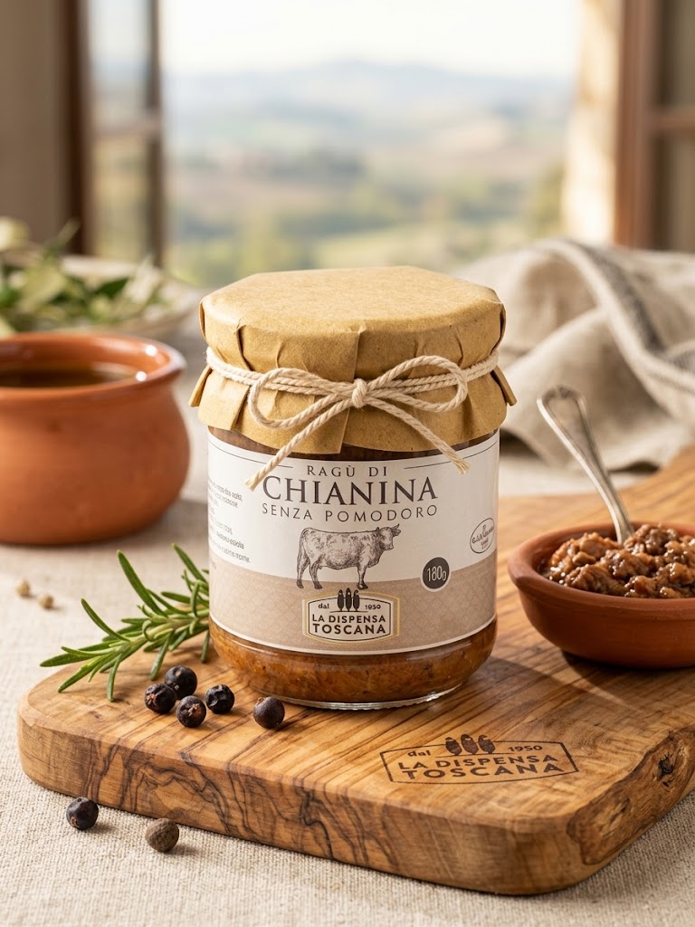 Ragù di Chianina Senza Pomodoro La Dispensa Toscana 180g
