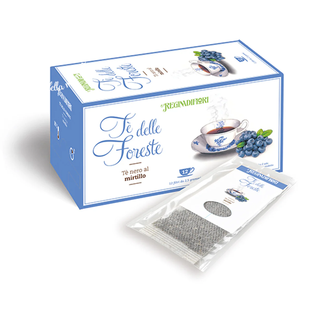 Tè delle Foreste - Tè nero al mirtillo