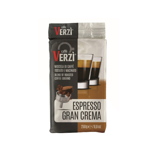 Caffè Verzì - Espresso Gran Crema Macinato 250g