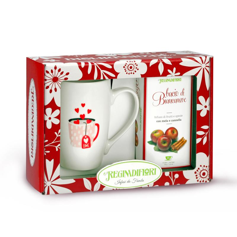 Bacio di Biancaneve – Gift Set Tazza + Tisana Reginadifiori