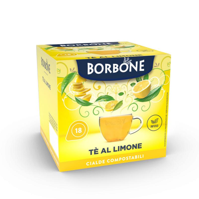 Borbone Tè al Limone - 18 Cialde Compostabili ESE 44mm