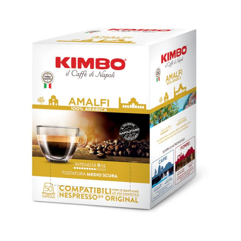 Kimbo Amalfi 100% Arabica - 50 capsule compatibili Nespresso