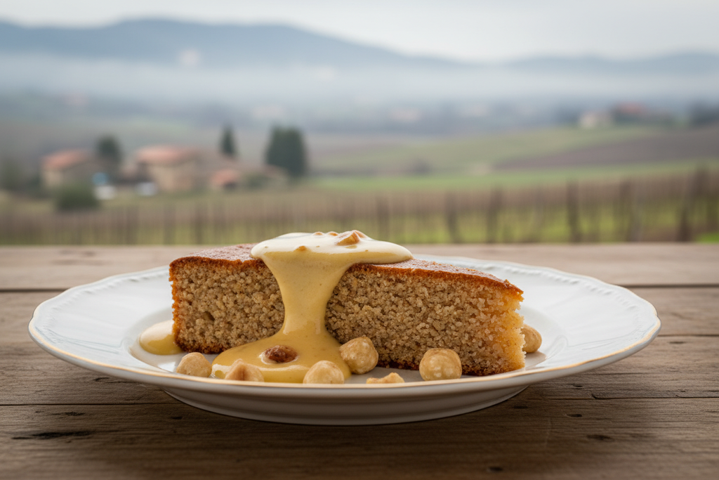 Tutta la bontà del Piemonte, in una torta senza farina