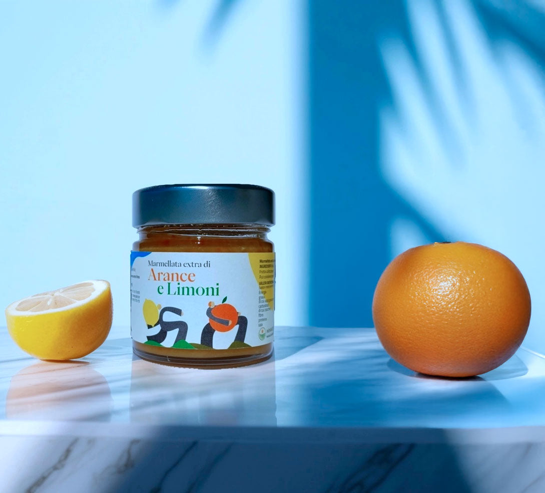 Marmellata Extra di Arance e Limoni Artigianale - Senza Conservanti