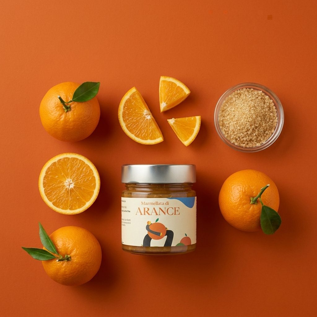 Marmellata Extra di Arance Artigianale - Senza Conservanti