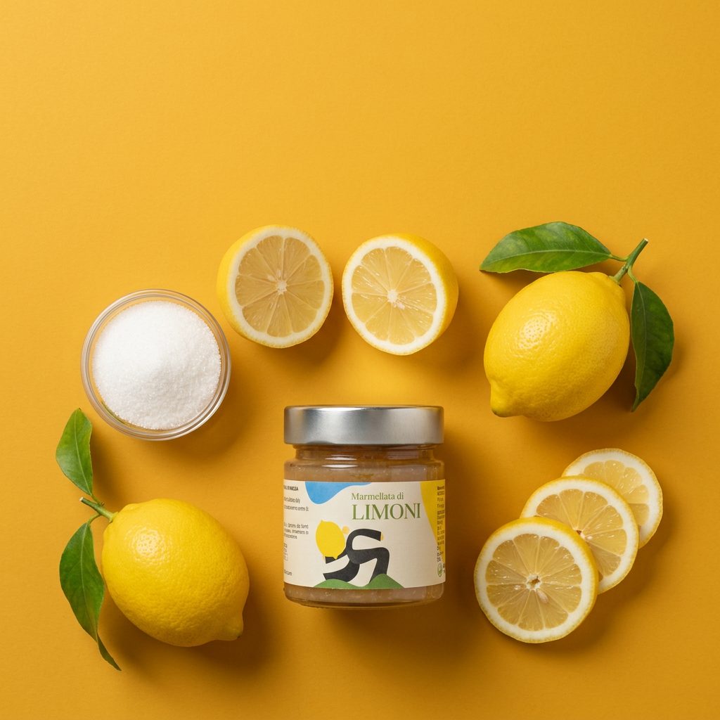 Marmellata Extra di Limoni Artigianale - Senza Conservanti
