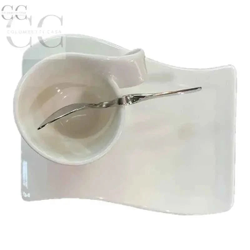 New Wave tazzina da caffè Bianca con cucchiaino Villeroy&Boch