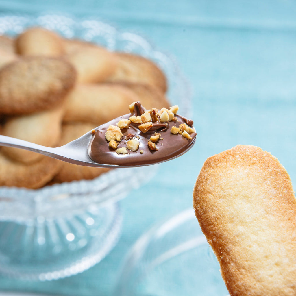 Nocciorum - Crema Spalmabile con rhum e granella di nocciole - 150 gr