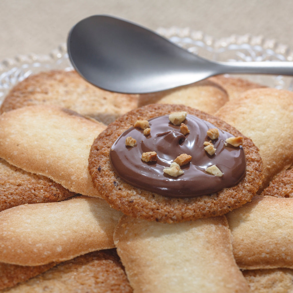 Nocciorum - Crema Spalmabile con rhum e granella di nocciole - 150 gr