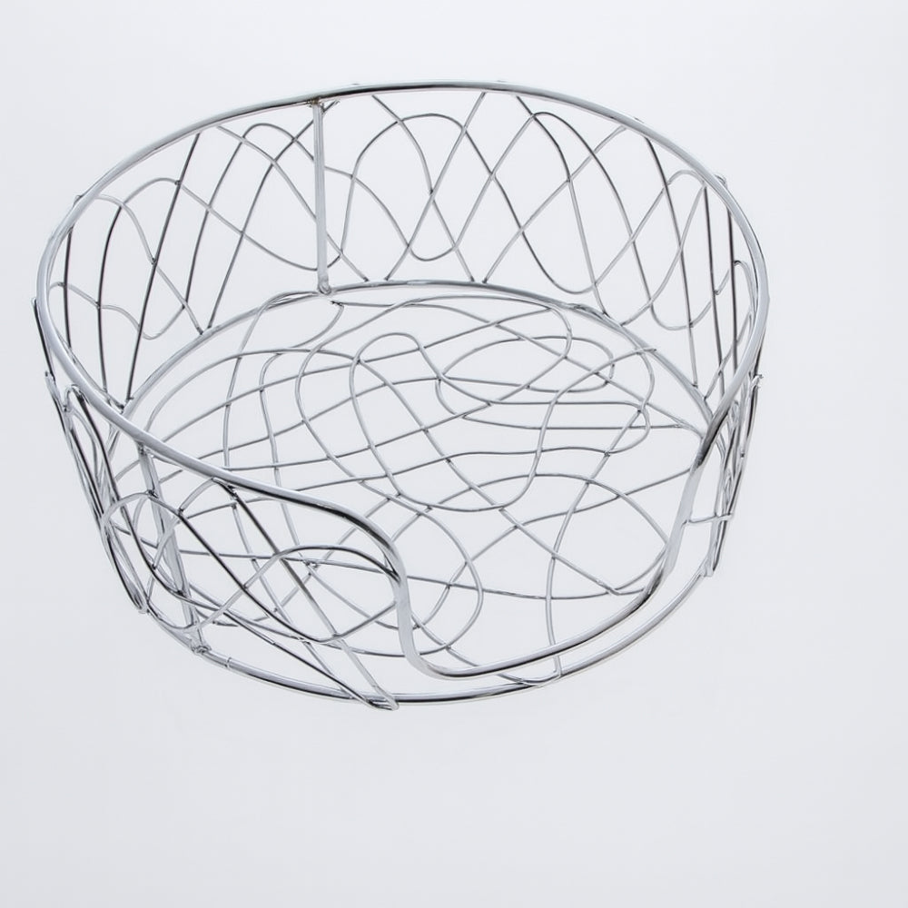 Brandani – Porta Piatti Arruffato Metal Ø 23,5 cm – Design Naturale