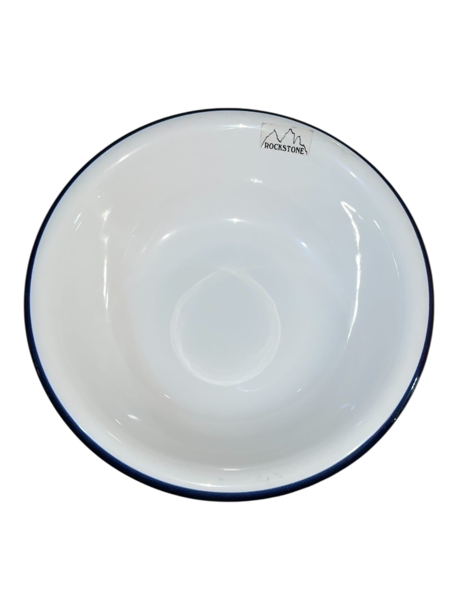 Set 6 piatti pasta bordo blu in porcellana