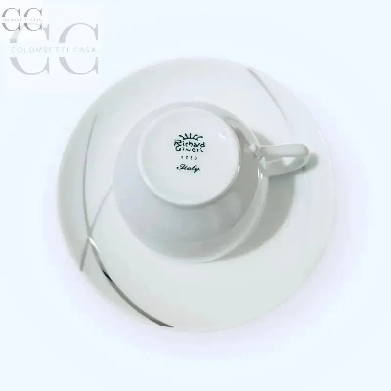 Set 6 tazzine da caffè Venezia Eceo porcellana Richard Ginori