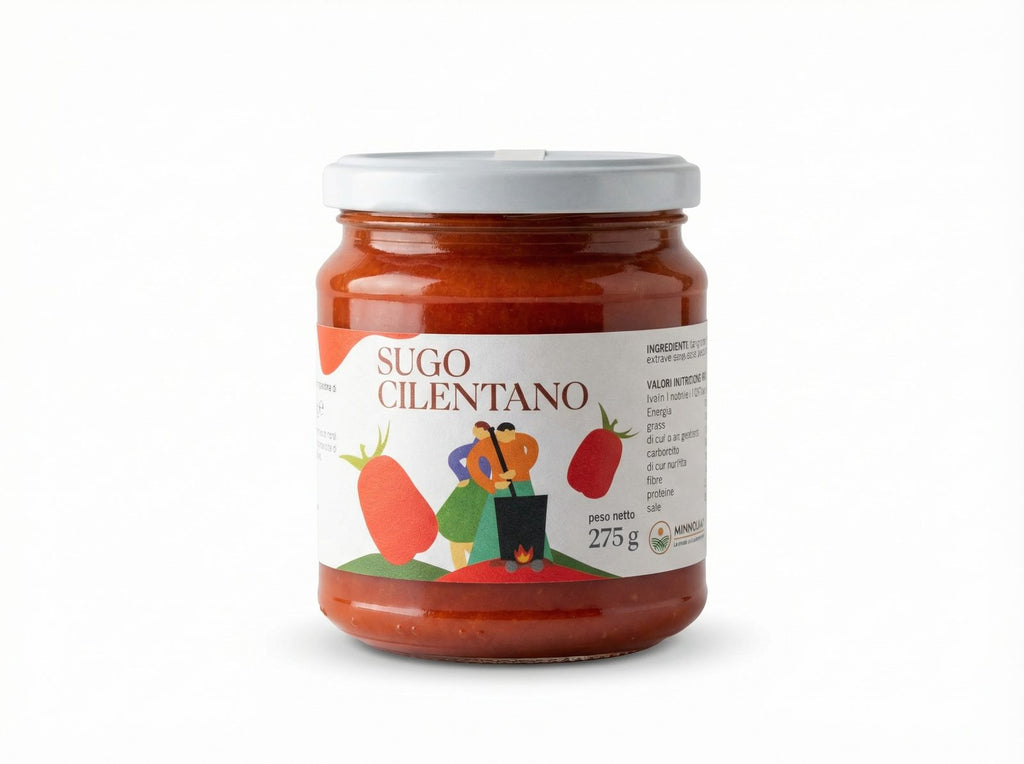 Sugo Cilentano Artigianale - Ricetta Tradizionale con Olio EVO