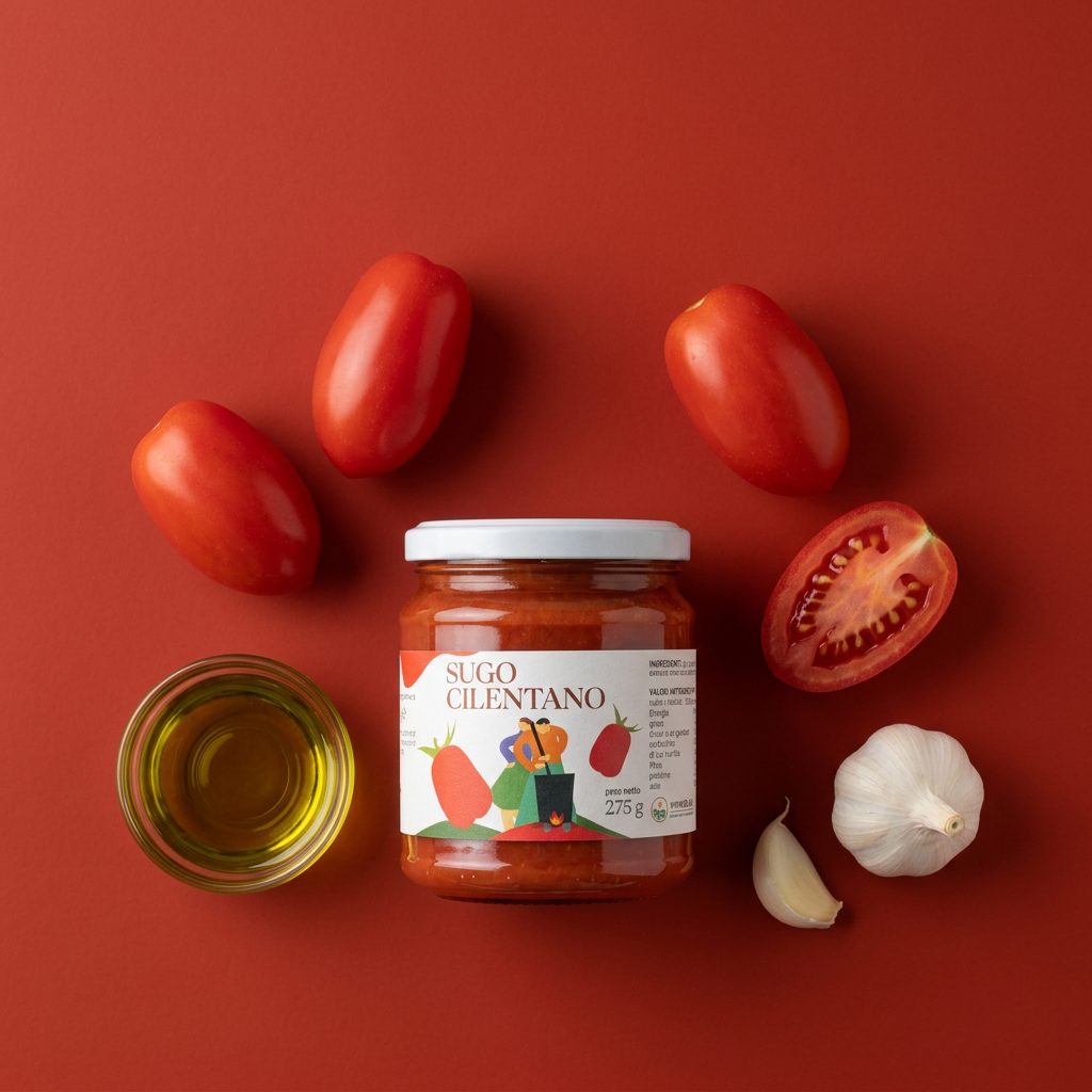 Sugo Cilentano Artigianale - Ricetta Tradizionale con Olio EVO
